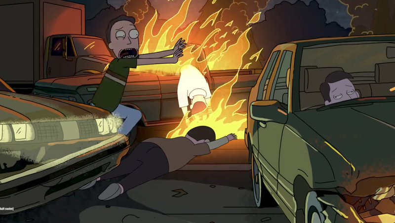 Illustration for article titled The Cars Of Rick And Morty, Scrutinized